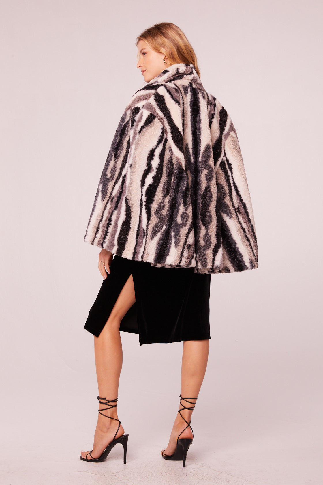 City of Angels Black Stripe Capelet