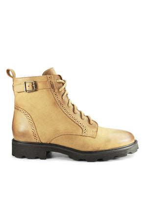 Cypress Camel Nubuck Combat Boot
