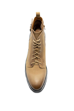 Cypress Camel Nubuck Combat Boot
