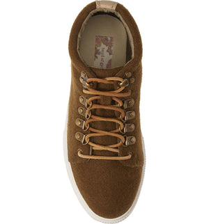 Dove Felt Wool Green High Top Sneaker