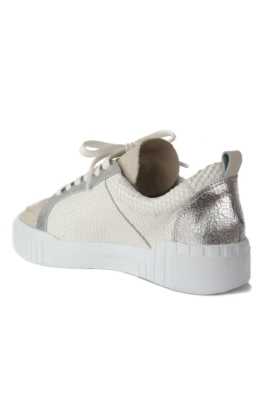 Mars Natural Snake Effect Platform Sneaker Master