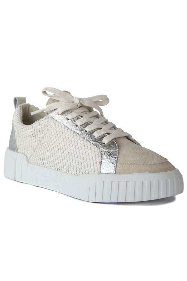 Mars Natural Snake Effect Platform Sneaker Master
