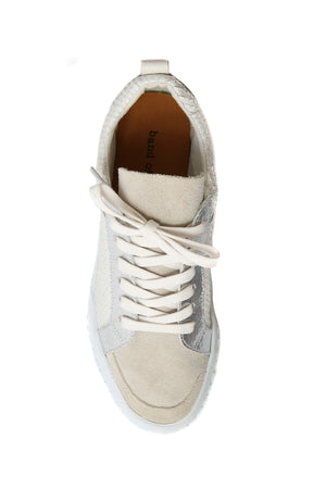 Mars Natural Snake Effect Platform Sneaker Top