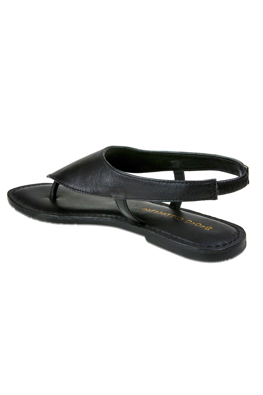 Palma Black Slingback Sandal Master