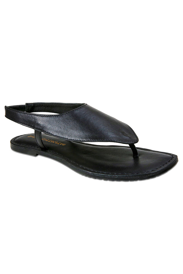 Palma Black Slingback Sandal Master