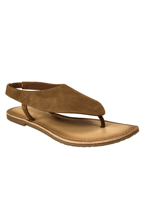 Palma Tan Suede Slingback Sandal Master