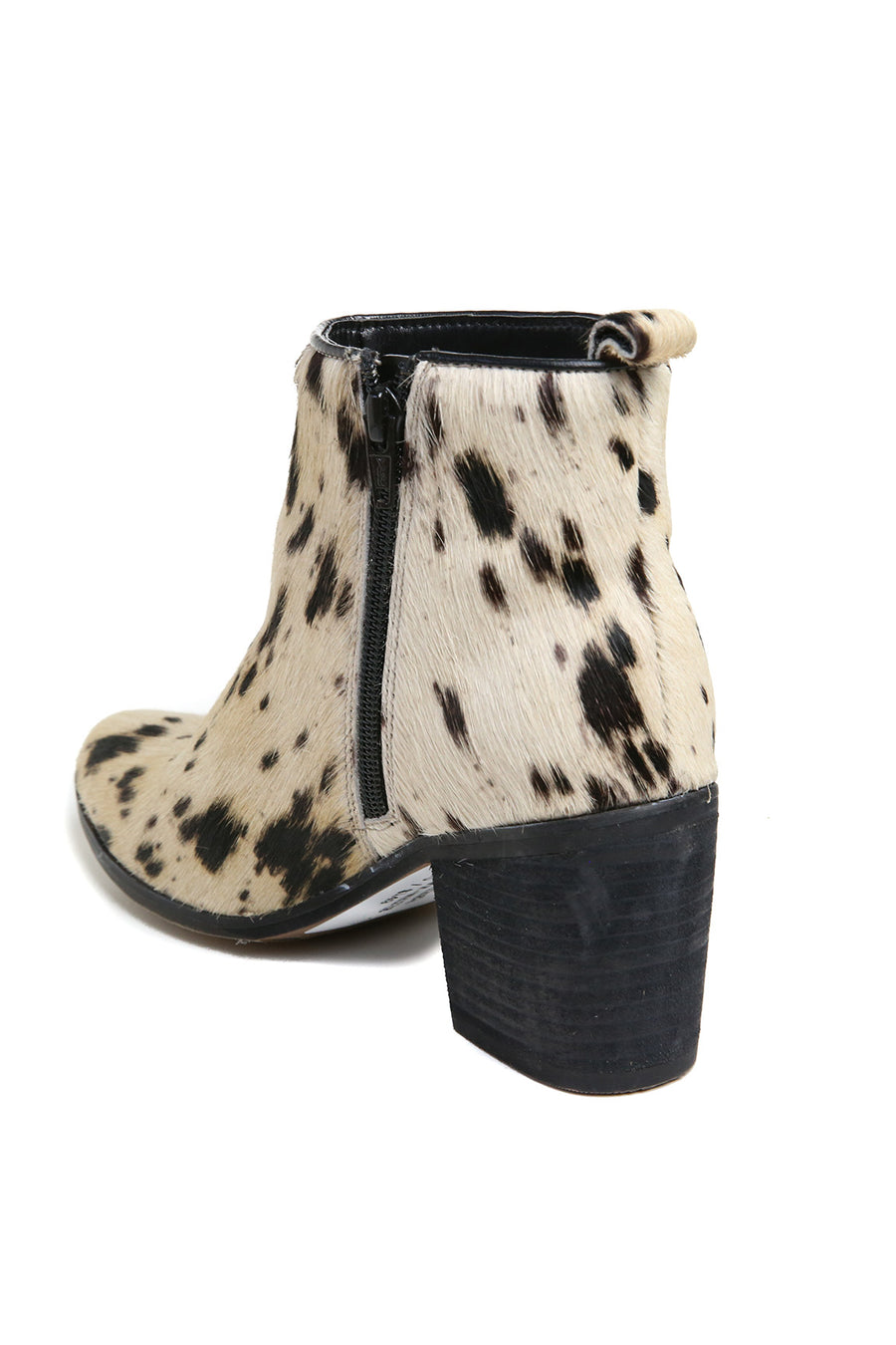 Rodeo Spotted Off-White Cowhair Boots Master