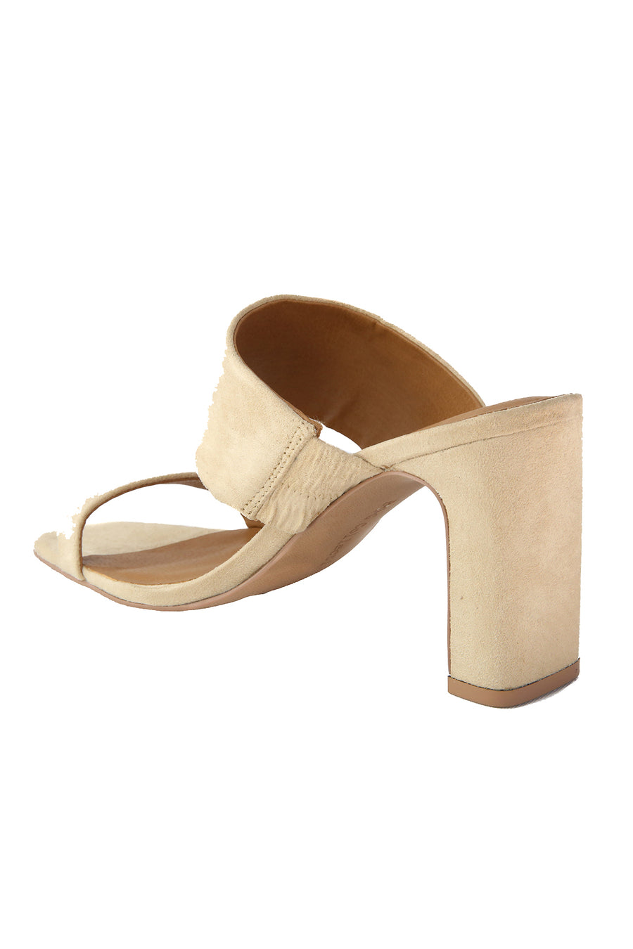 Torrey Vegan Nude Double Strap Sandal